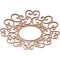 Ekena Millwork Reims Wood Fretwork Pierced Ceiling Medallion, Cherry, 24"OD x 9 1/8"ID x 3/8"T CMWP24X24X0375RECH - alternate 4
